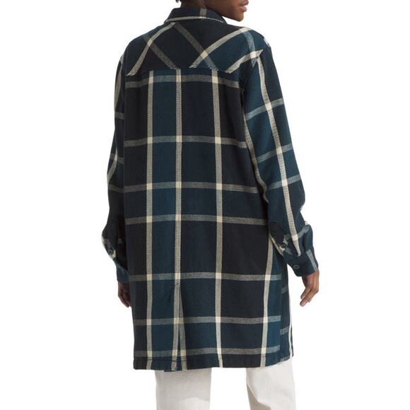 The North Face Valley Twill Utility Coat Size XS Womens Midnight Petrol Blue - Picture 11 of 16